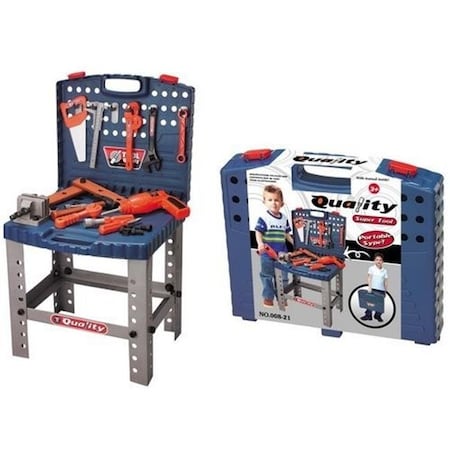 Az Trading & Import AZ IMPORT & TRADING TF821 16" Children Toolbox Play Set TF821 TF821